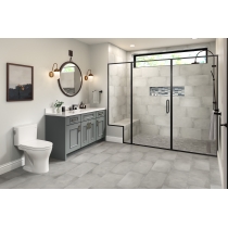 BORIGNI - 12X23, GRAY, MATTE